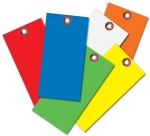 BLANK COLORED TYVEK TAGS