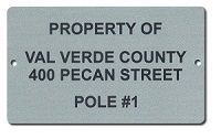 LASER ETCHED NAMEPLATES