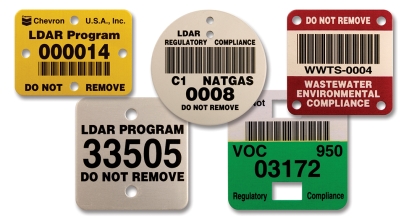 LEAK DETECTION METAL TAGS 