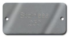 ENGRAVED RECTANGLE TAGS