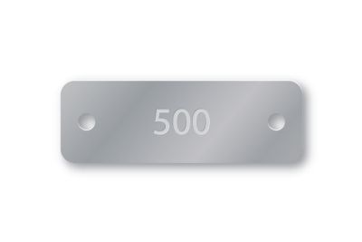 PRE-NUMBERED RECTANGLE TAGS PRE-NUMBERED RECTANGLE TAGS