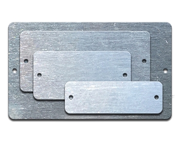 ALUMINUM RECTANGLE BLANKS  (Economical)