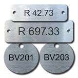 LASER ETCHED TAGS LASER ETCHED TAGS