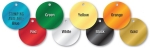 COLORED ALUMINUM TAGS 1.5 ROUND 