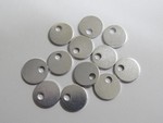 Aluminum Round Tags 1/2 inch  